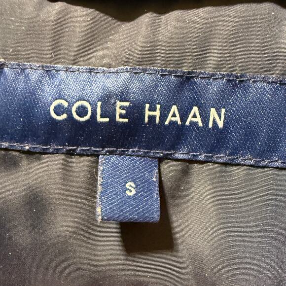 Cole Haan Removable Faux Fur Hooded Long Length Down Coat/Jacket Size S - Picture 11 of 15